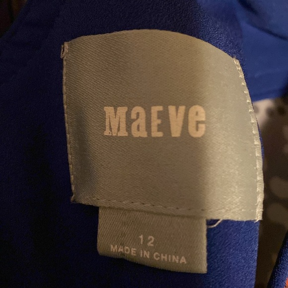 Maeve Anthropologie Rokin Dress with Criss Cross back and pockets - Picture 3 of 3